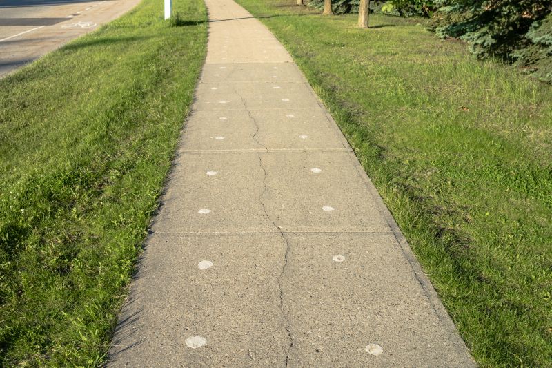 sidewalk crack repair and resurfacing