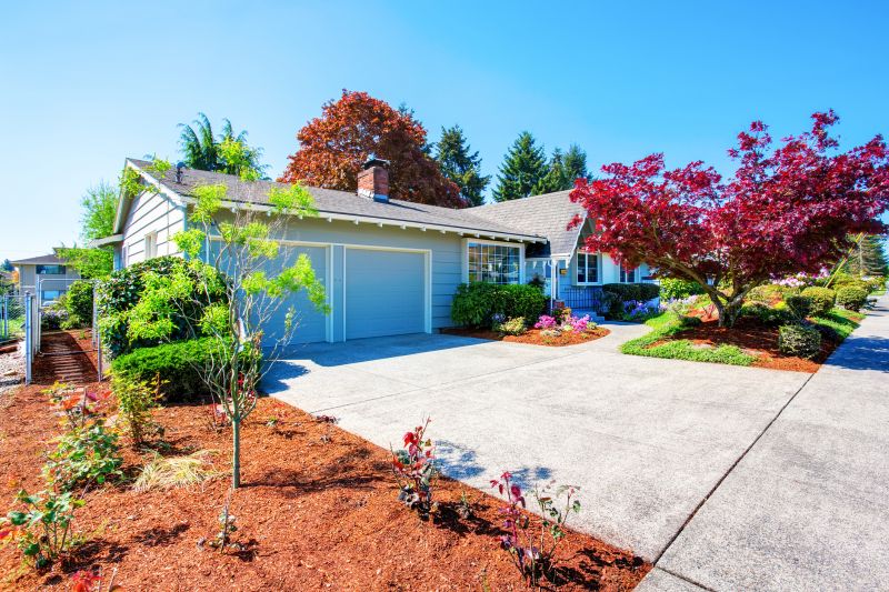 Modern Concrete Driveway